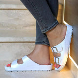 Batz ZITA Leather Sandal Clogs for Women - pearl