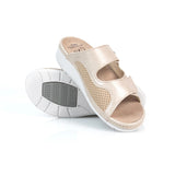 Batz TRUDI Leather Sandal Clogs for Women - beige
