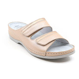 Batz REA Leather Sandal Clogs for Women - peach